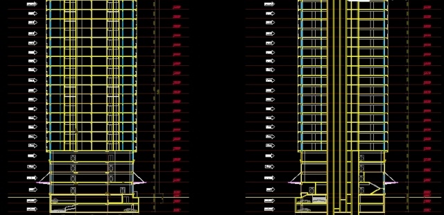 File thiết kế File cad hồ sơ thiết kế chung cư cao tầng